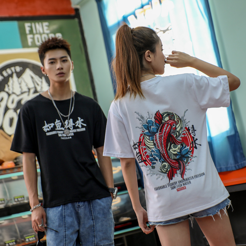 Áo thun cá chép 3D HOT | Áo Thun Unisex Form Rộng