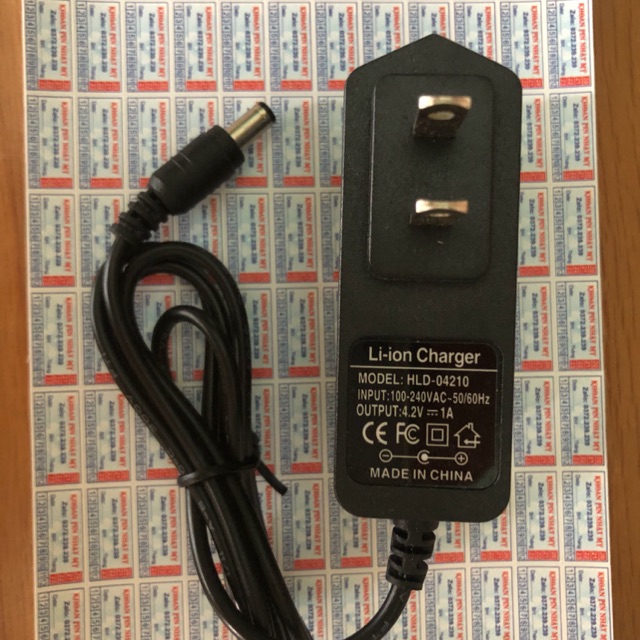 Xạc arapter 1s 4.2v