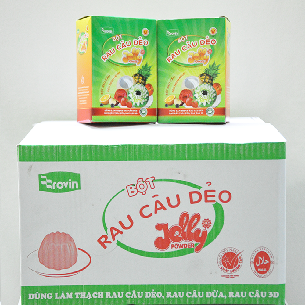 Bột rau câu dẻo Hoàng Yến 10gr