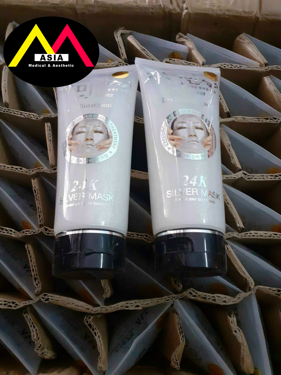 [HÀNG CHÍNH HÃNG] MẶT NẠ BẠCH KIM 24K SILVER MASK HÀN QUỐC