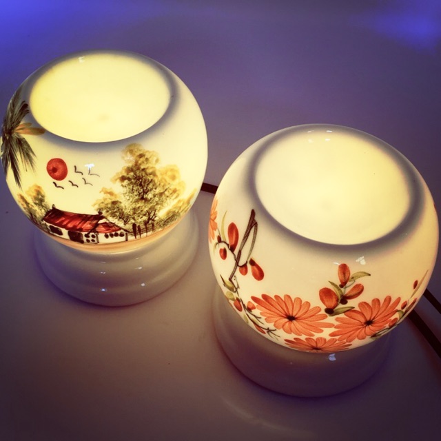 Đèn Xông Tinh Dầu Kiêm Đèn Ngủ