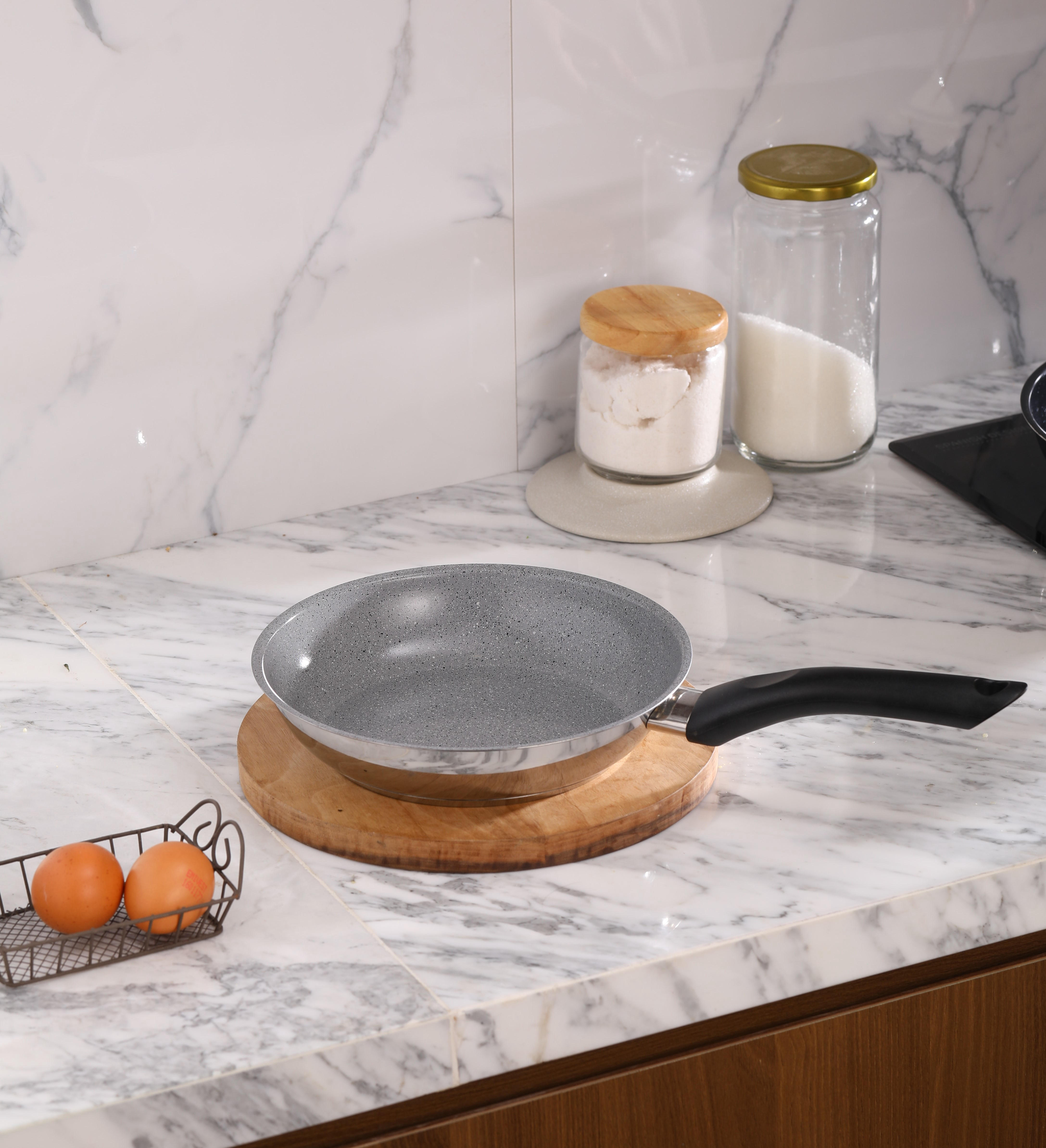 [HCM]Chảo 3 đáy chống dính Svalla 22cm
