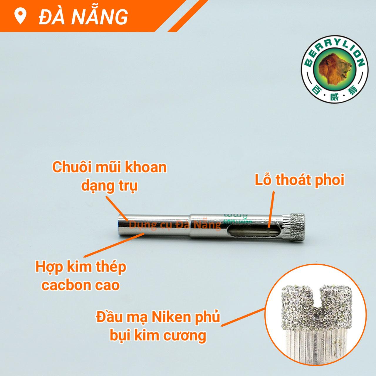 Mũi khoan kính Berrylion các cỡ