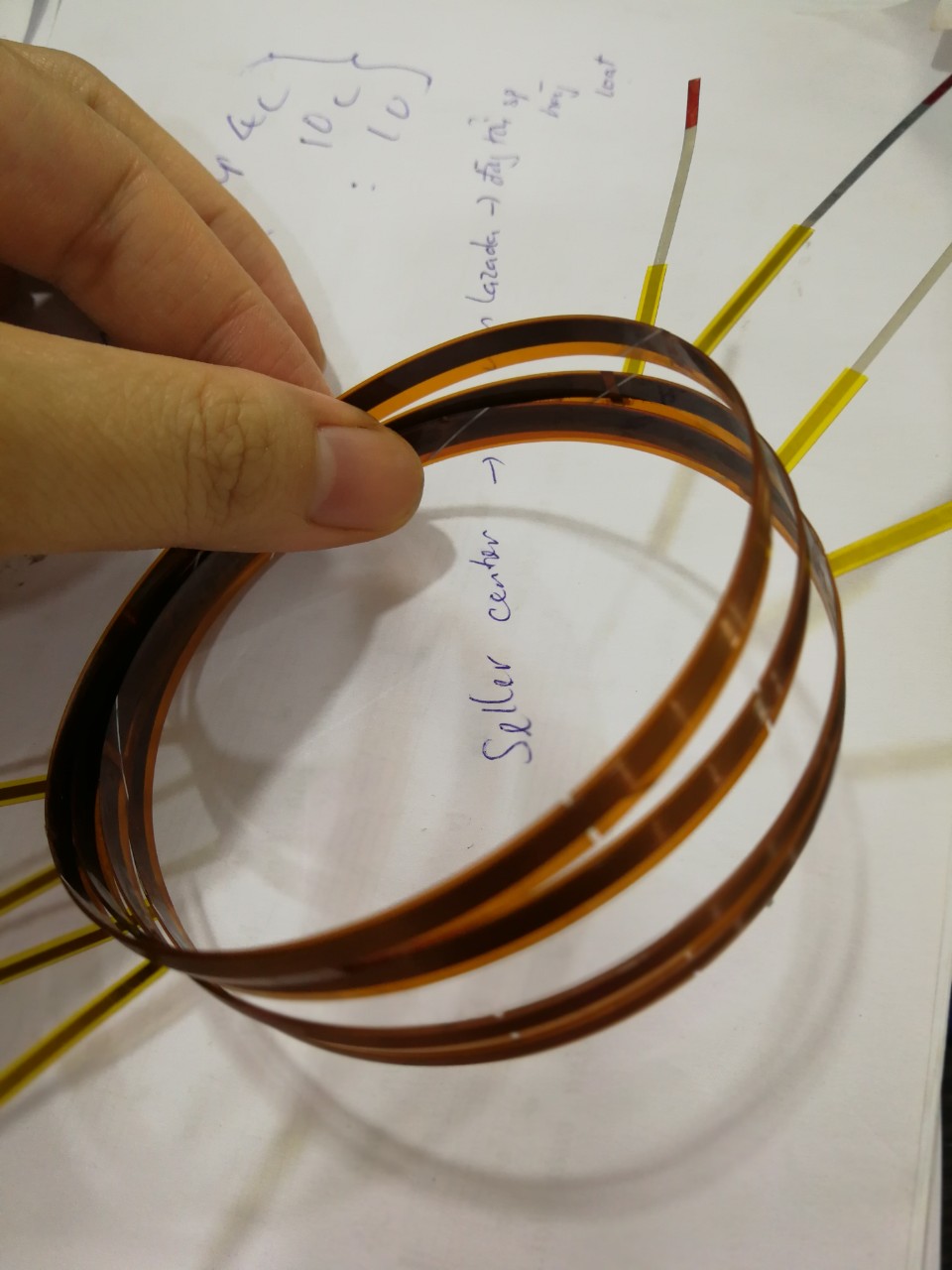 Combo of 2 Flat Wire Rings, 750 Flat Wires