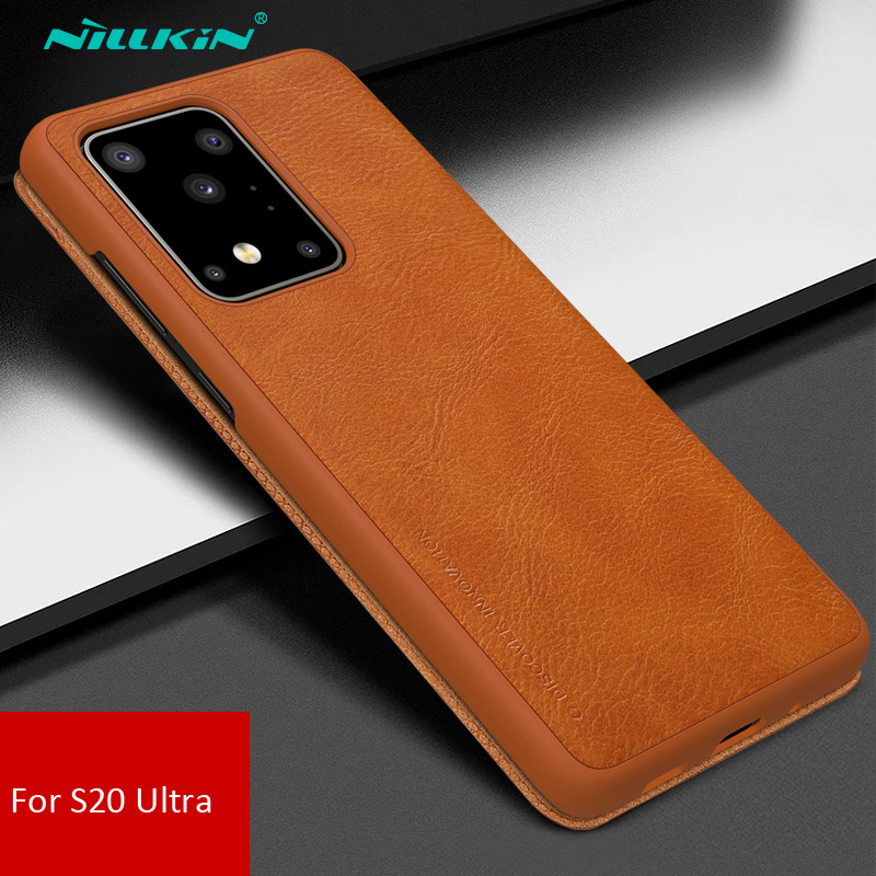 Bao da Galaxy S20 Ultra hiệu Nillkin Qin