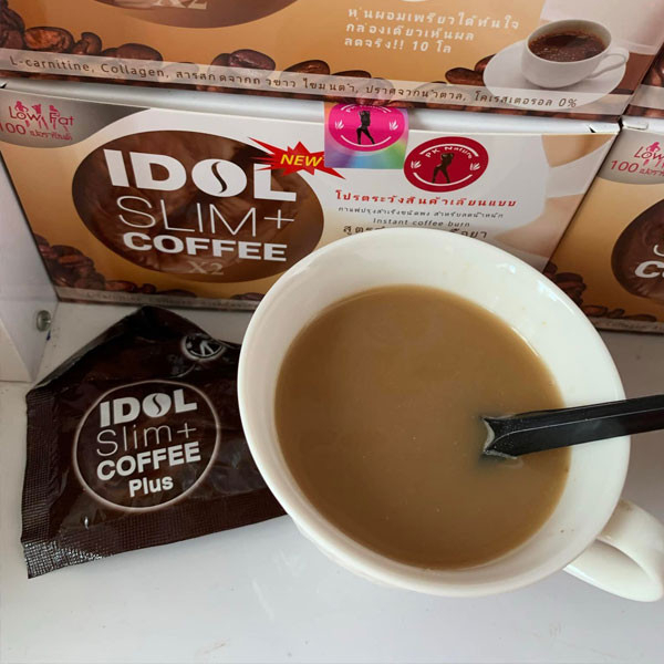 Cà Phê Giảm Cân Idol Slim x2 Coffee Thái Lan (Hộp 10 Gói)