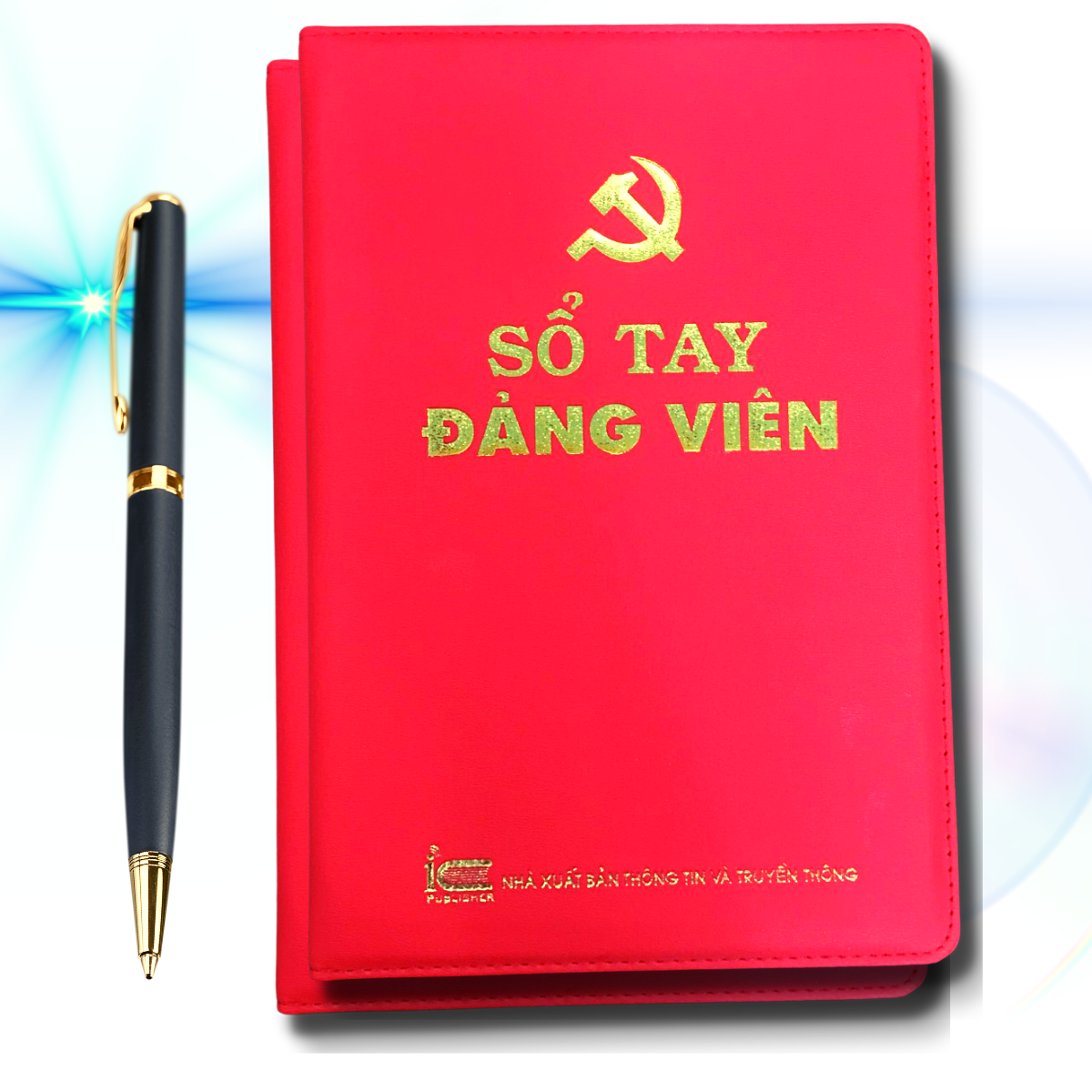 Sổ tay Đảng viên (Bìa da may viền)