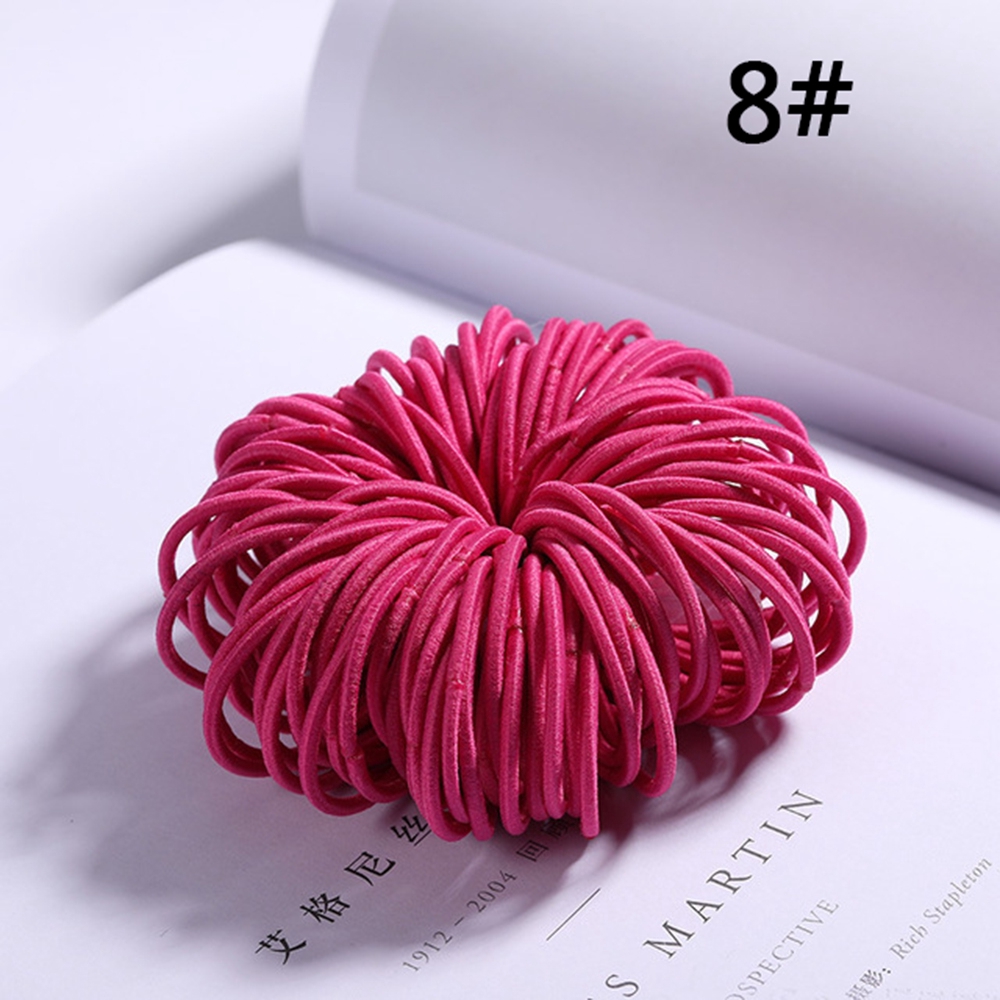 100PCSSet Girls Candy Colors Nylon Elastic Hair Bands Children Rubber Band Headband Scrunchie Fashion Hair Accessories 100PCSSet Girls Candy Colors Nylon Elastic Hair Bands Children Rubber Band Headband Scrunchie Fashion Hair Accessories