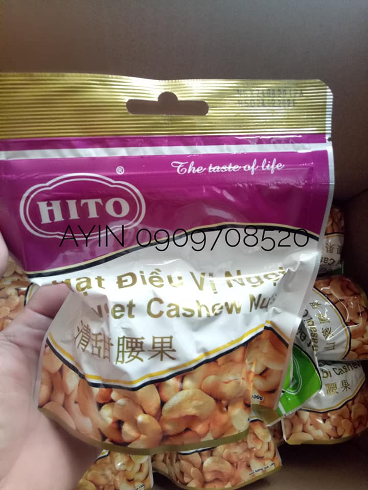 Hạt điều Hito - Hạt điều YiLin 100g