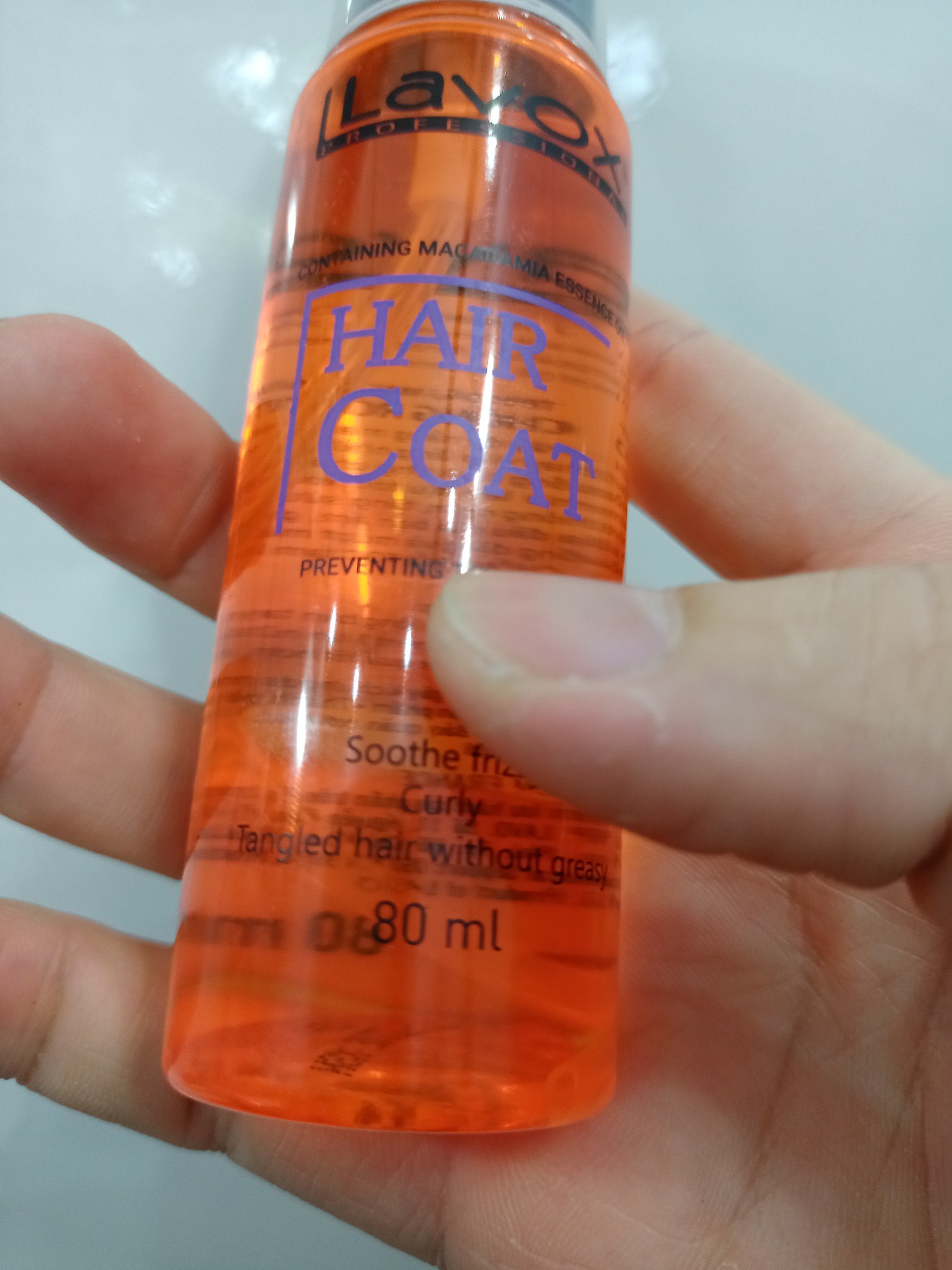 [HCM]Tinh dầu bóng tóc Lavox cam 80ml