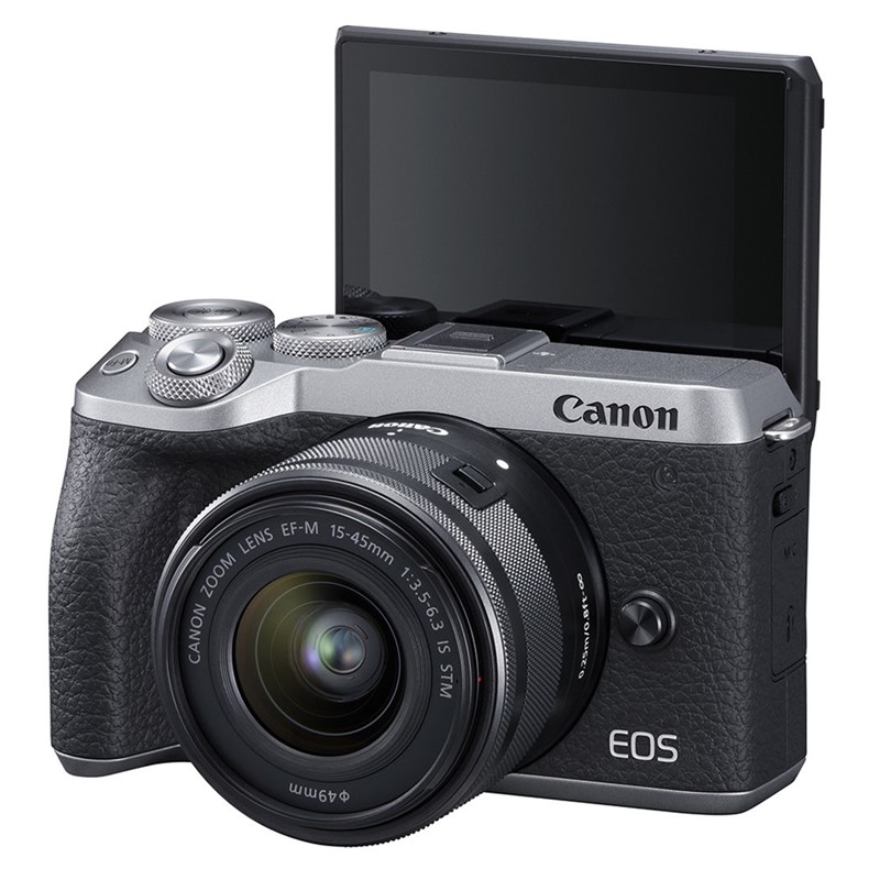 [FreeshipMAX] [HCM][Trả góp 0%]Canon EOS M6 Mark II + 15-45mm LBM
