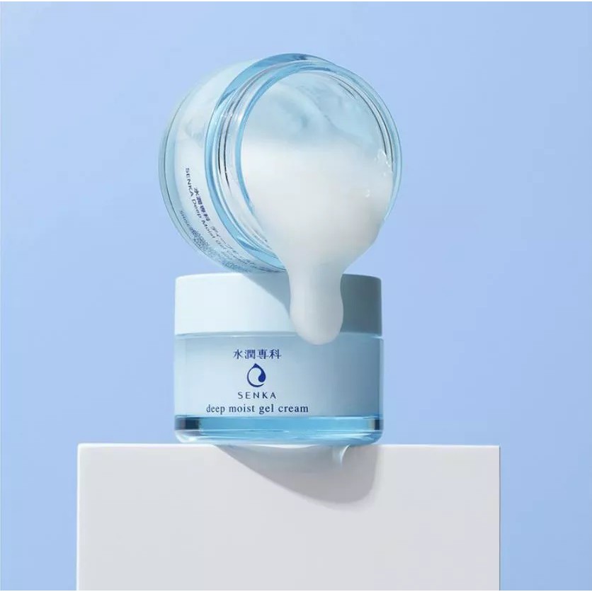 Kem dưỡng cấp ẩm chuyên sâu dạng gel senka deep moist gel cream 50g