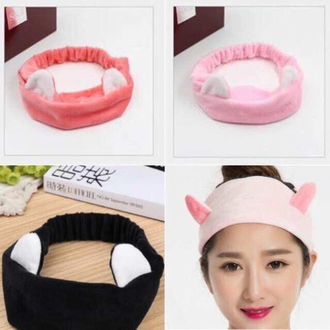 [HCM]Băng đô rửa mặt tai mèo