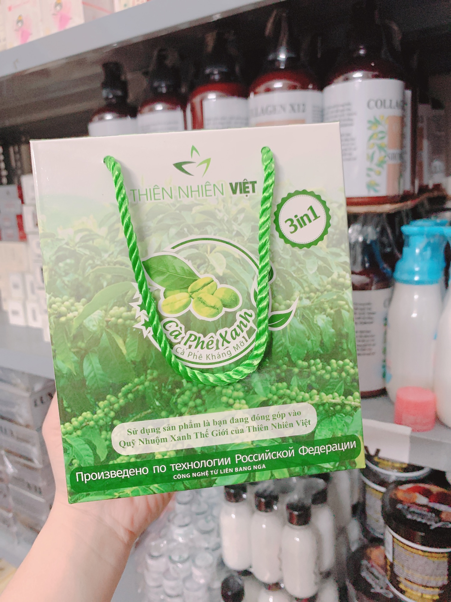 [HCM]Giảm cân cafe xanh 30 gói
