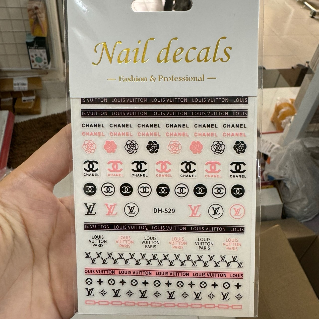 Sticker Dán Móng Tay 3D , Hình Dán Móng Nhiều Mẫu Đẹp - Mini Nails