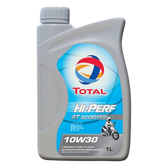 [HCM]TOTAL 4T SCOOTER 10W30 Nhớt xe máy 800ml