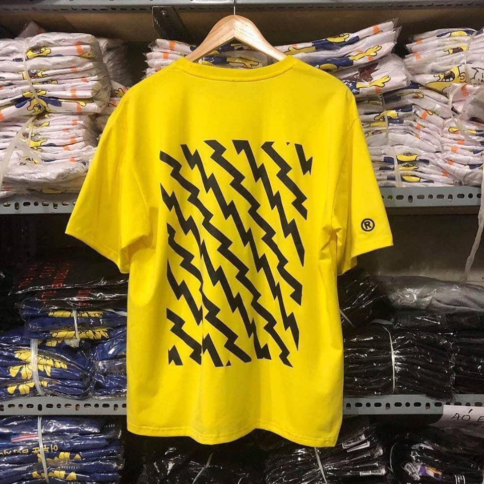 [YoloBoutique] ÁO THUN SẤM SÉT UNISEX (ĐEN, VÀNG)