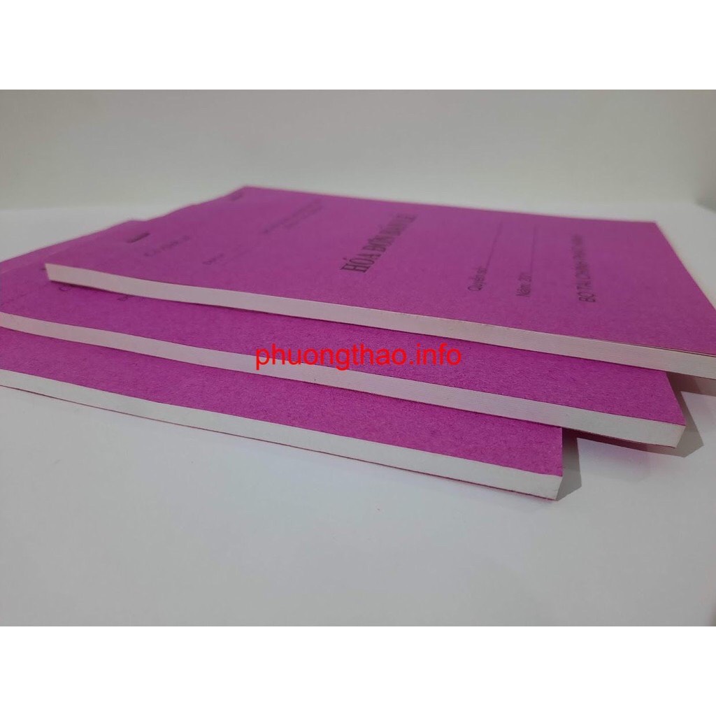 Hoá đơn bán lẻ giấy carbon - Dày 100 trang ( A4/ A5 ).