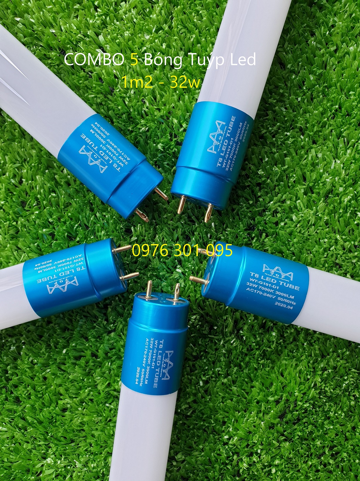 Combo 5 Bóng Tuýp Led 1M2 - 32W [Siêu Rẻ]