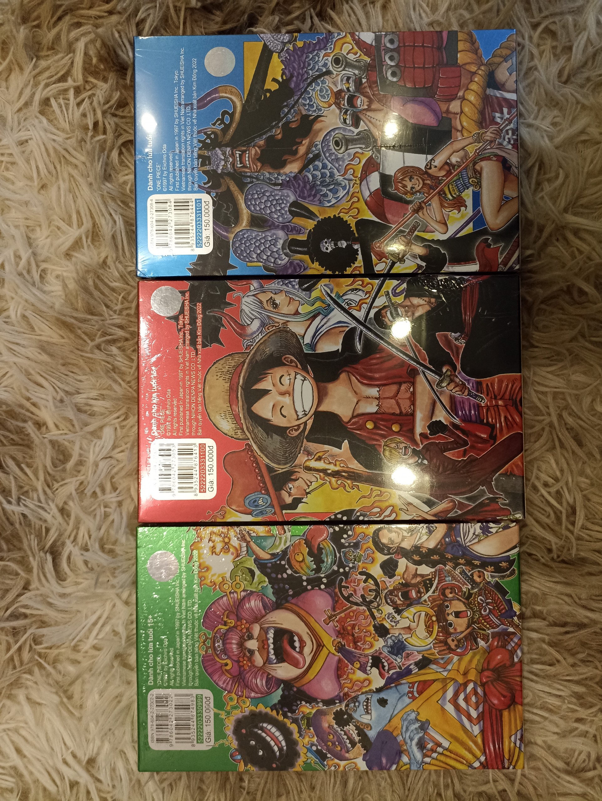 One Piece Tập 99, 100, 101 - Bản thường (Bìa rời) + Bản giới hạn [Bản in đầu + Seal]