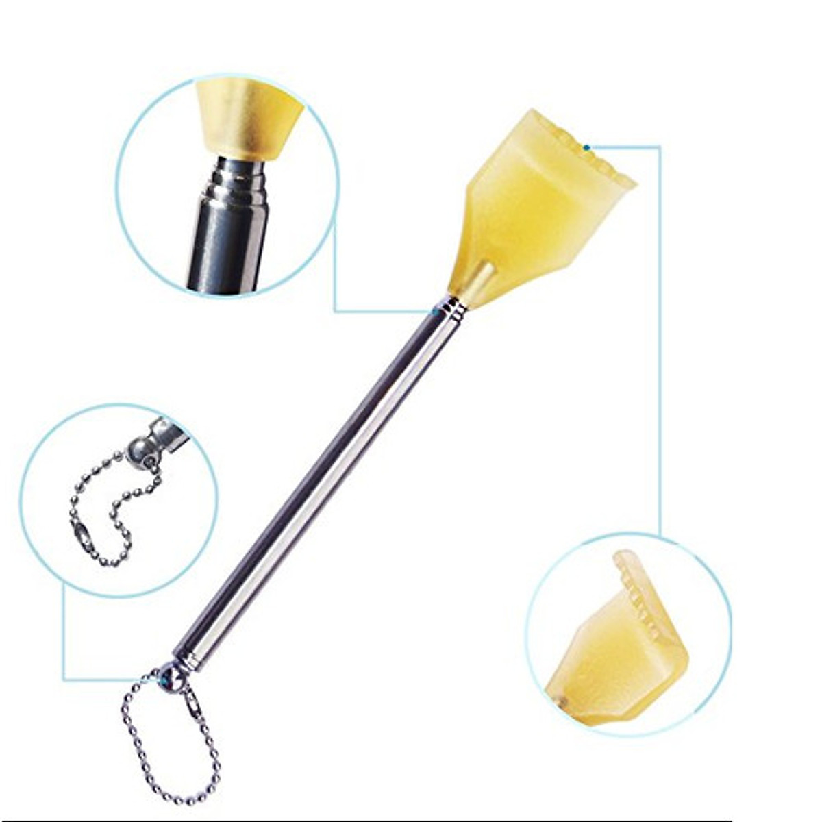 [HCM]Cây Gãi Lưng Inox Rút Gọn