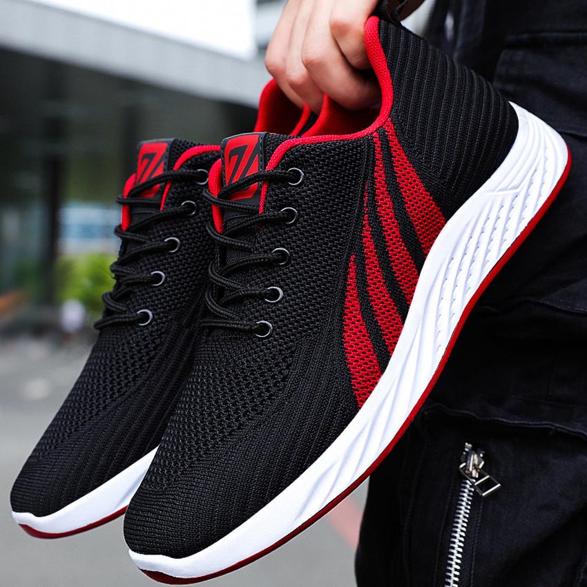 Giày thể thao nam, giày sneaker nam cổ thấp, giày chạy bộ thời trang đế bệt buộc dây năng động, êm chân dễ phối đồ ZATA - ZN01