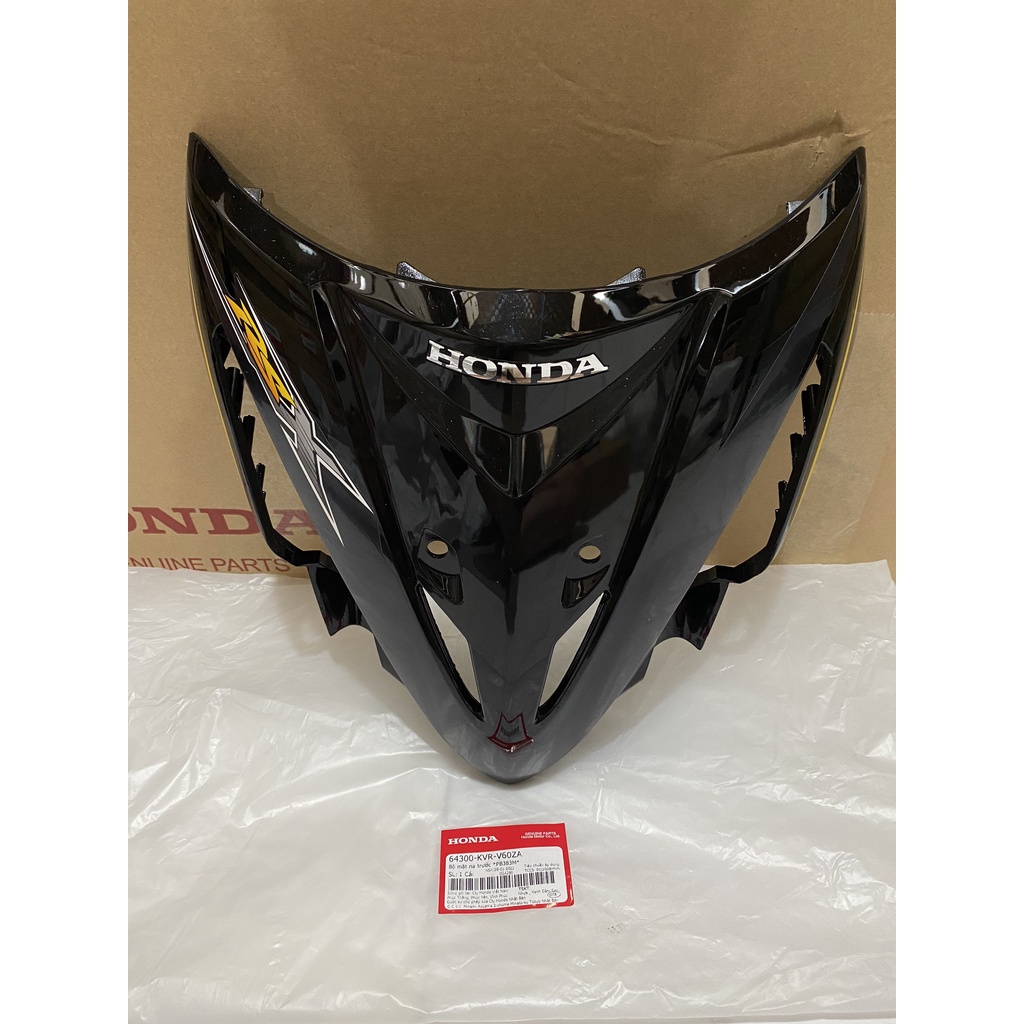 Mặt nạ trước wave rsx 100 năm 2008 màu xanh đen