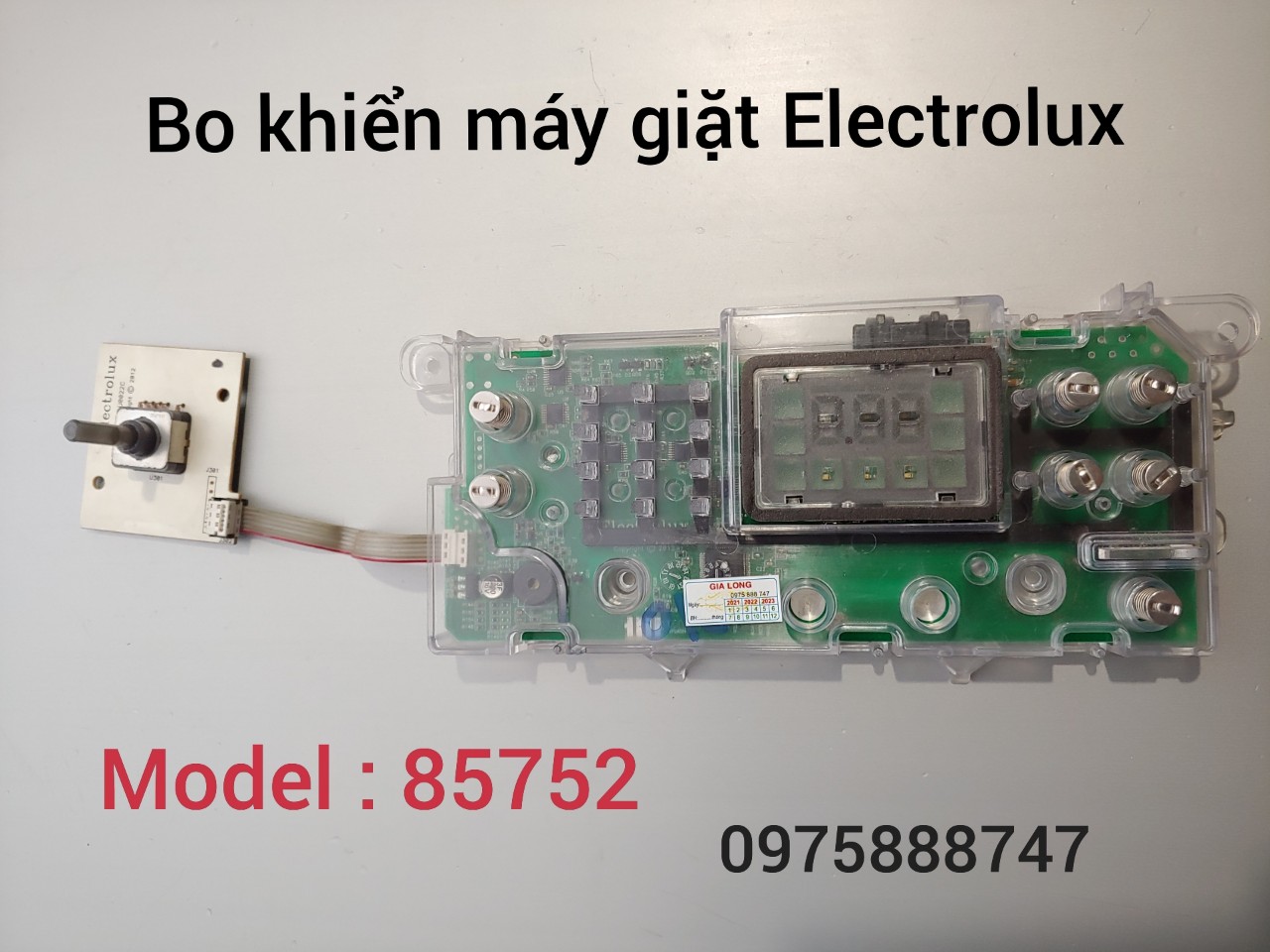 Bo khiển máy giặt electrolux - model : 85752