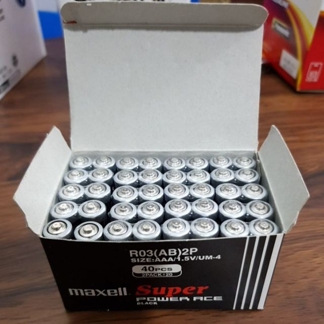 Hộp 40 Viên Pin Tiểu AA Maxell - AAA Maxell