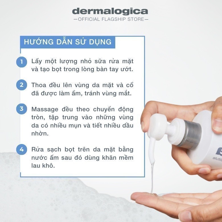 Sữa rửa mặt Dermalogica Clearing Skin Wash 250ml