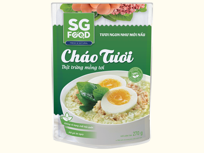 Cháo Tươi SG Food 240gr