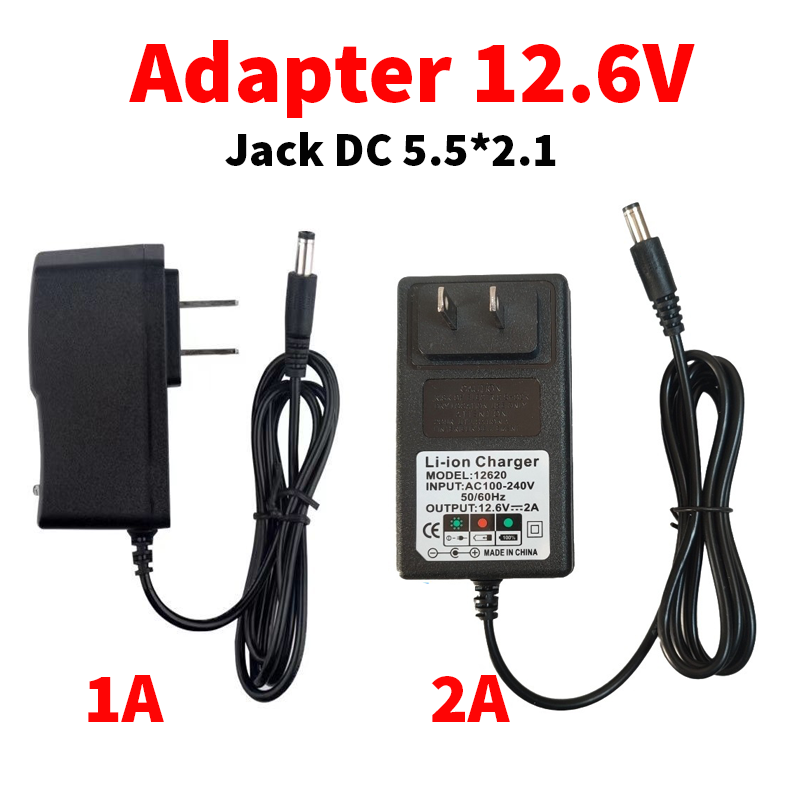 Nguồn Adapter chuyên sạc Pin 3S 12.6V 1A, 2A