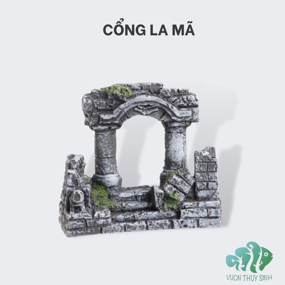 Cổng La Mã trang trí bể cá  bể thuỷ sinh