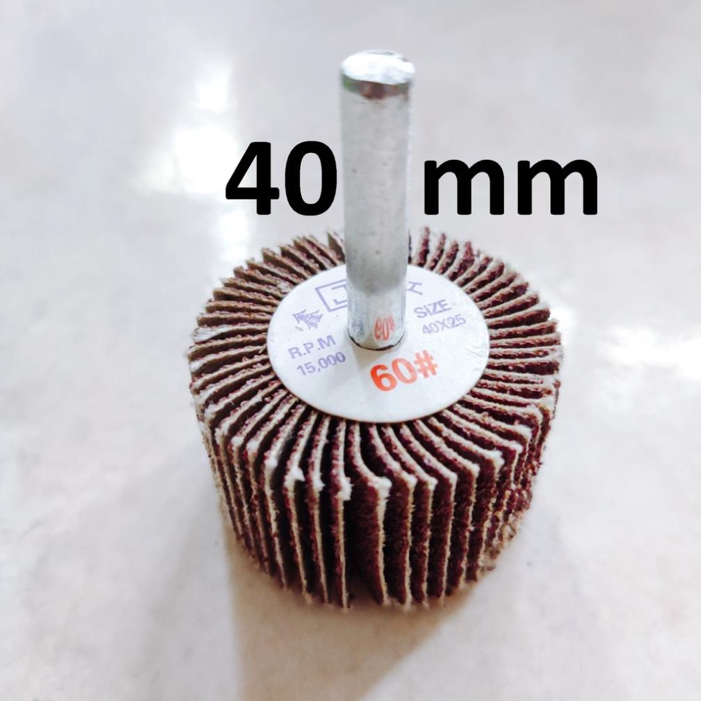 Đá mài nhám hình trụ chuôi 6mm