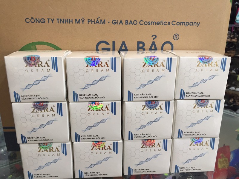KEM NÁM SẠM , TÀN NHANG , ĐỒI MỒI ZARA 12Gram