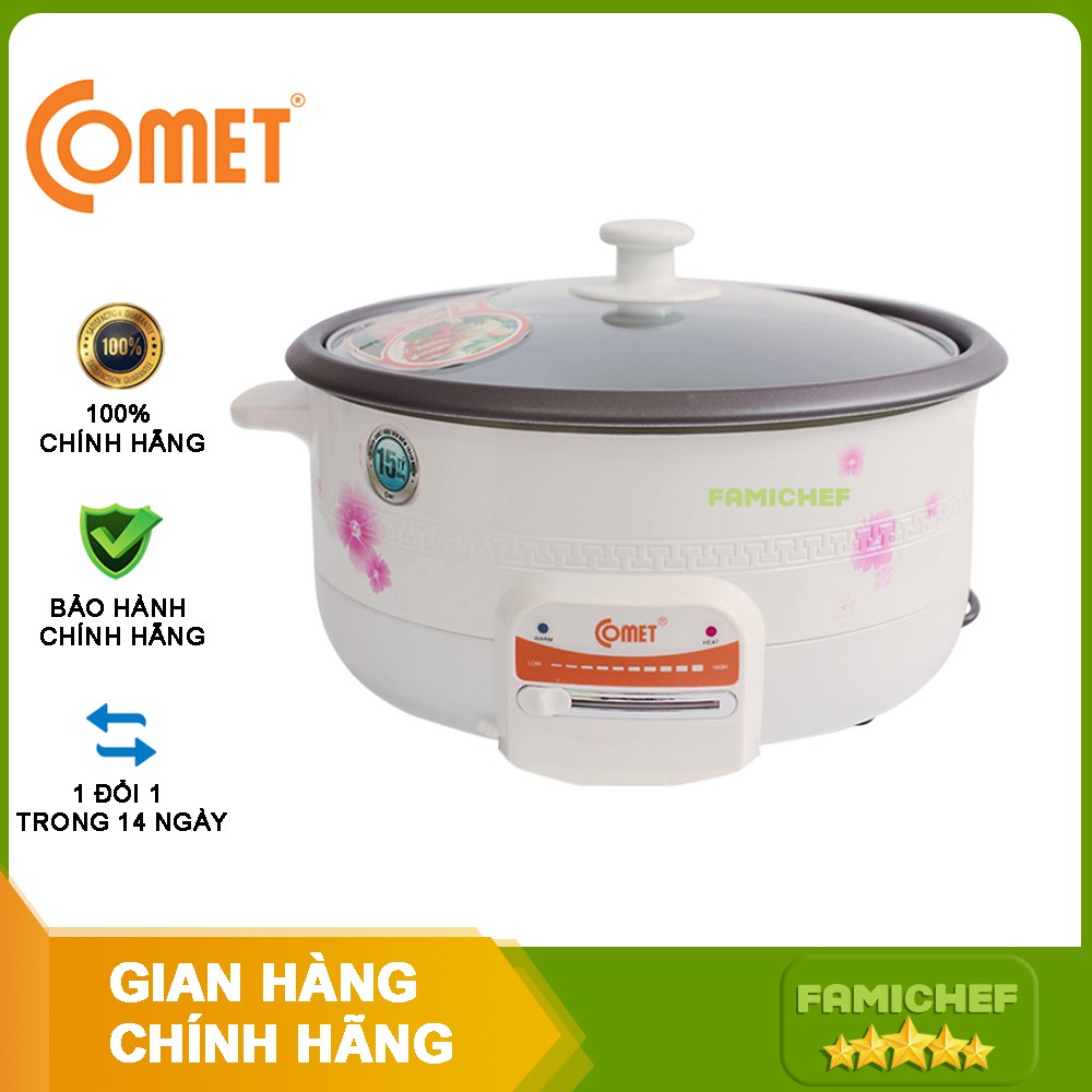 Chảo Lẩu Hấp Comet Cm7731 ( 3,5 Lít )