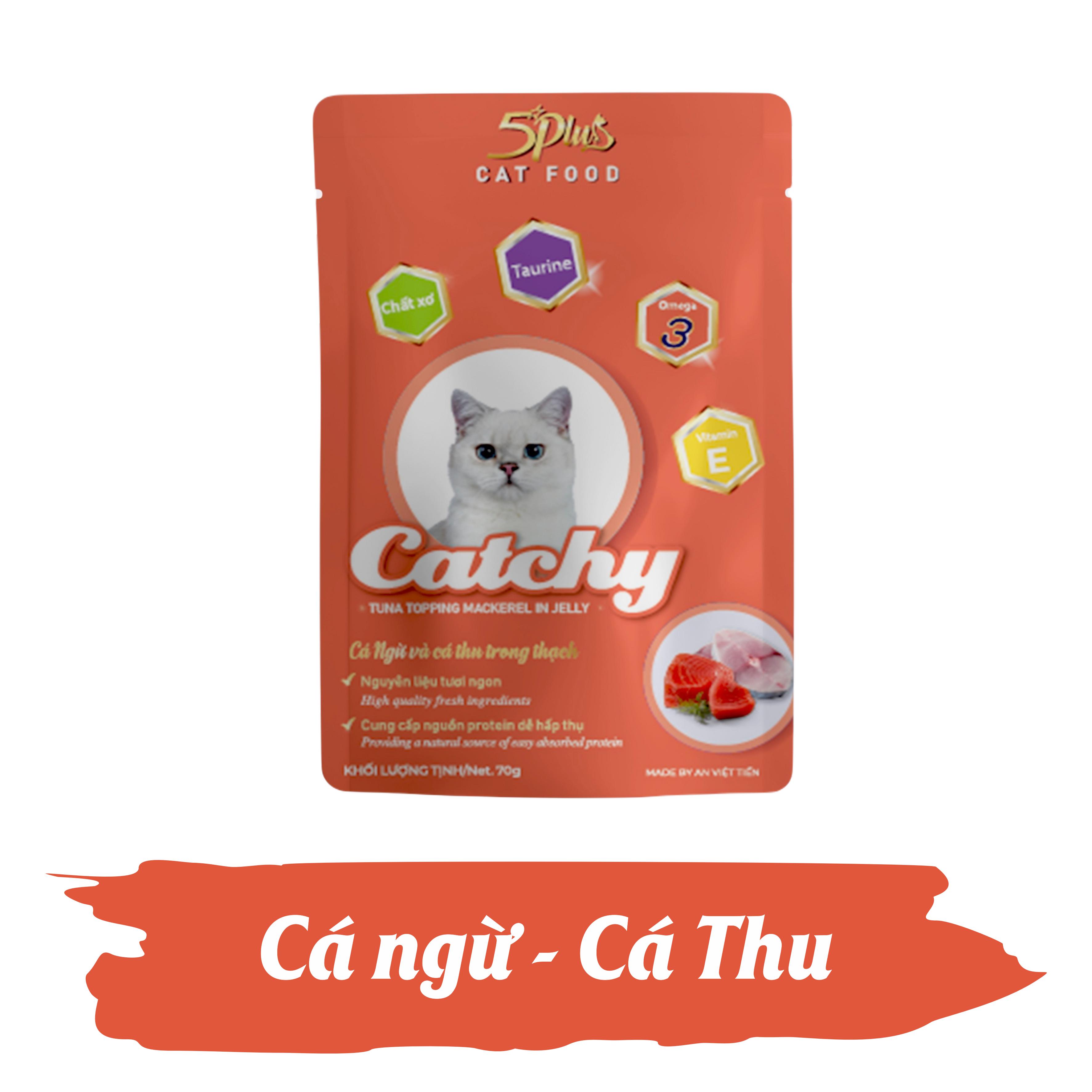 Pate Catchy 70G  -Pate dinh dưỡng cho mèo