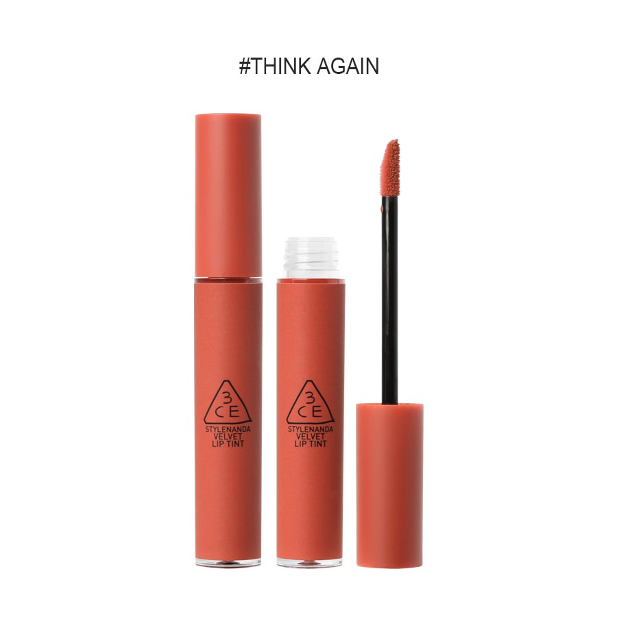 Authentic- Son Kem Lì 3C E Velvet Lip Tint Think Again