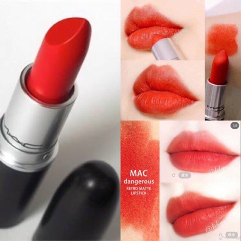 Sỉ Son MAC chính hãng Ruby Woo, Chili, Lady Danger, Marrakesh , Dubonet matte lipstick hot nhất 2021