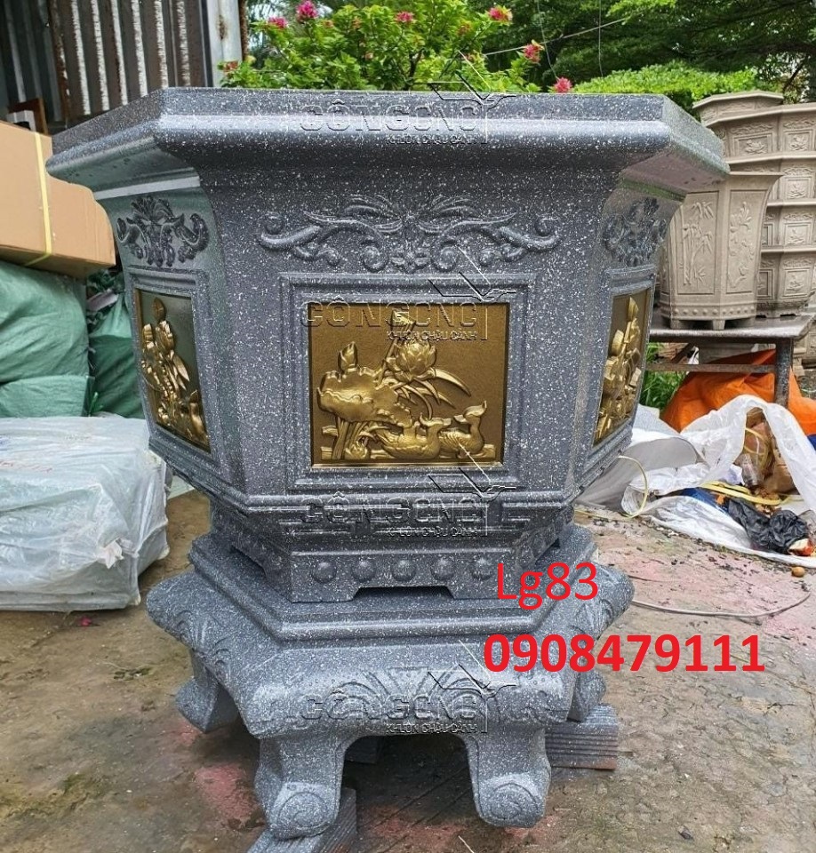 KHUÔN ĐÚC CHẬU LỤC GIÁC 80CM ABS