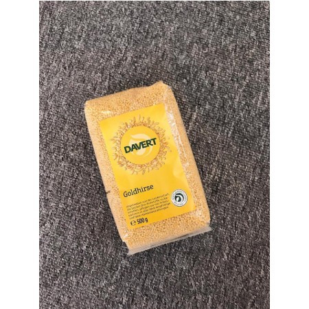 Hạt kê vàng hữu cơ Davert 500gr (organic)