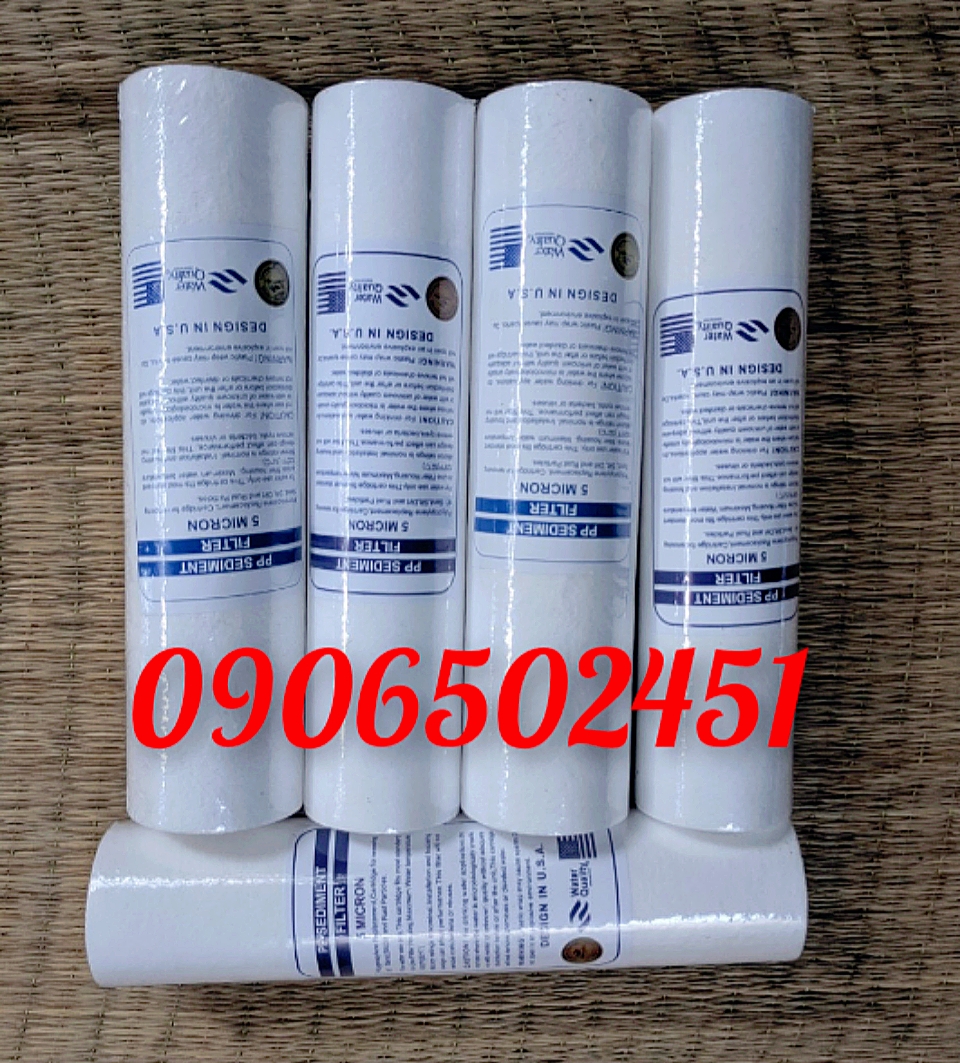 COMBO Bộ 10 lõi  lọc nước số 1 PPF 10inch