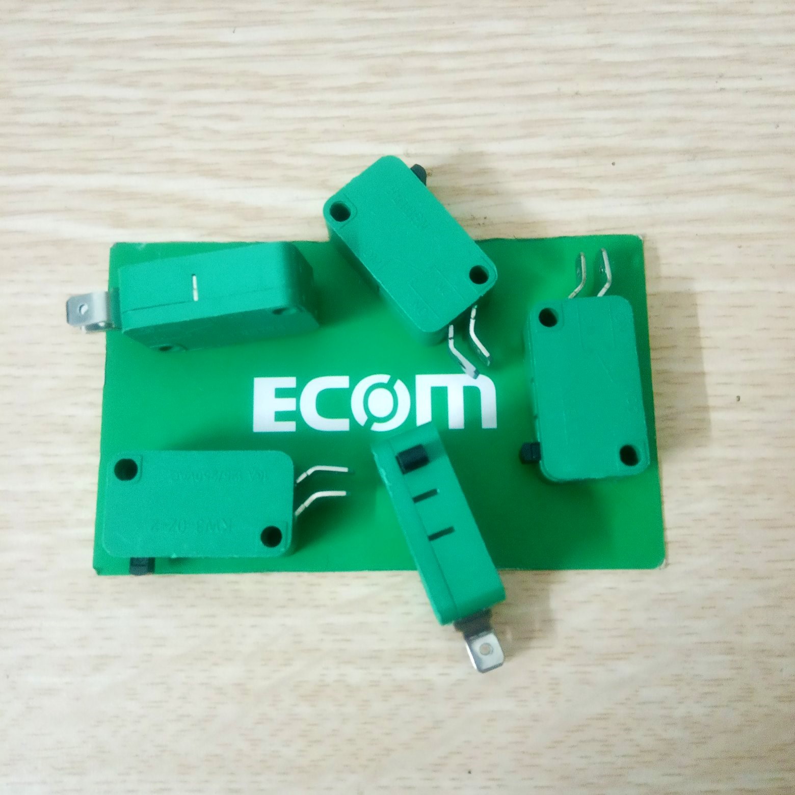 Green Pana Mig Welding Gun Switch - Set of 5 Blue Kw7-0 Switches, Mig Welding Hand Switch, Plasma Cutting