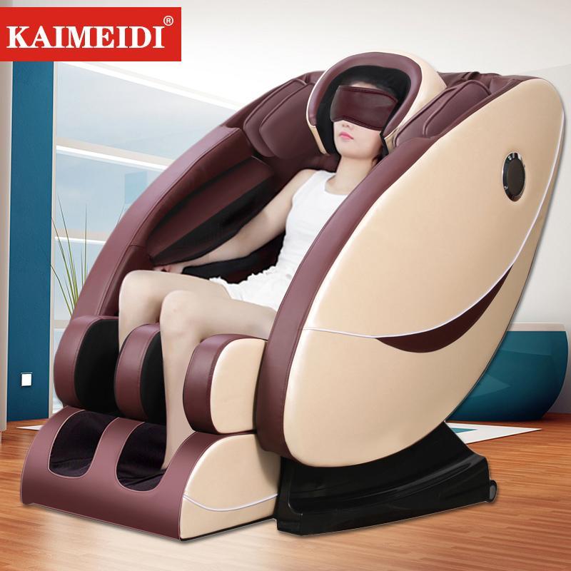 Ghế massage máy mát xa KAIMEIDI tự động đa chức năng loa Bluetooth nhạc 3D lập thể ghế mát xa kiểu phi thuyền chân không TopOne2020