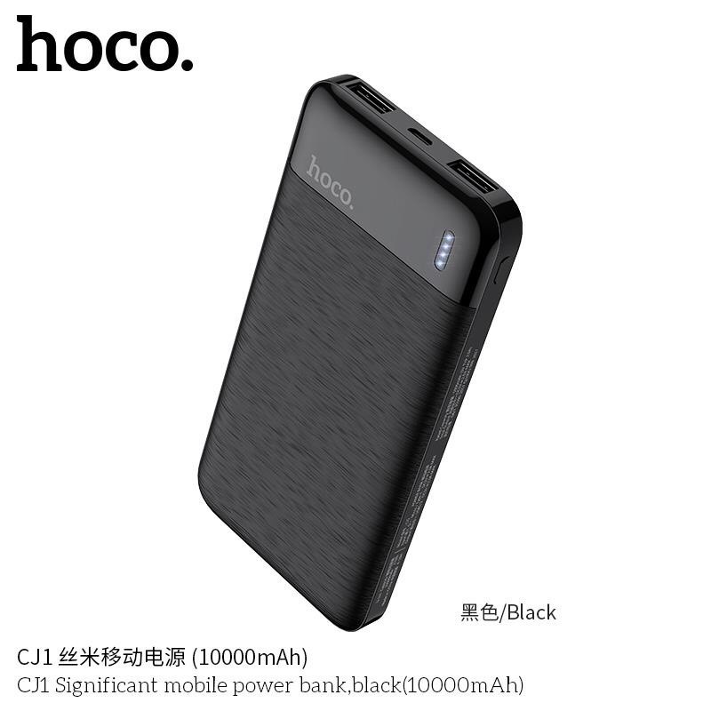 [10000 mah] SẠC DỰ PHÒNG IPHONE ANDROID HOCO CJ1 10000 MAH SIÊU MỎNG HÀNG CỰC ĐẸP