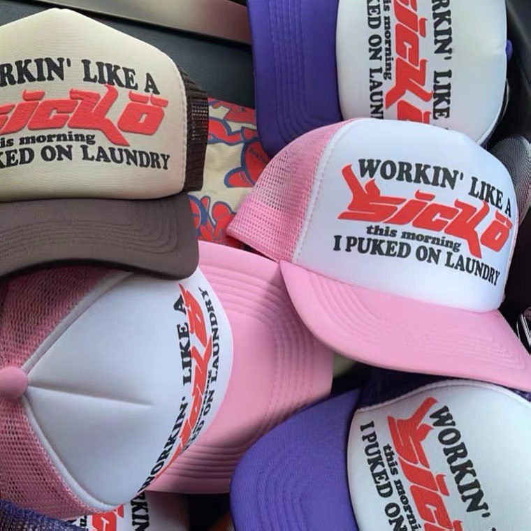 MŨ TRUCKER HAT SICKO PHONG CÁCH VINTAGE