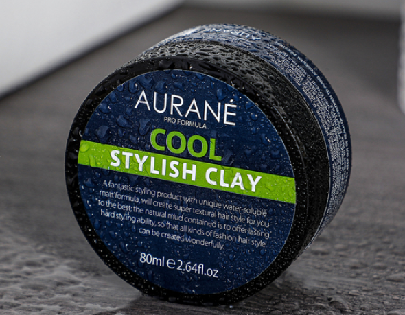 Sáp Vuốt Tóc Nam Aurane Cool Stylish Clay 80ml Tặng Lược