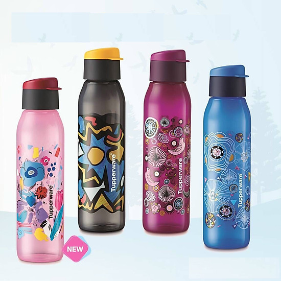 [ TUPPERWARE ] BÌNH NƯỚC ECO BOTTLE FUNKY FUN ( 500ml )