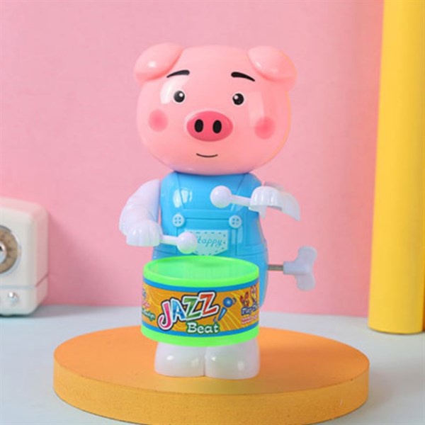 Đồ Chơi Vặn Cót Lắc Lư Đánh Trống Siêu Vui Nhộn