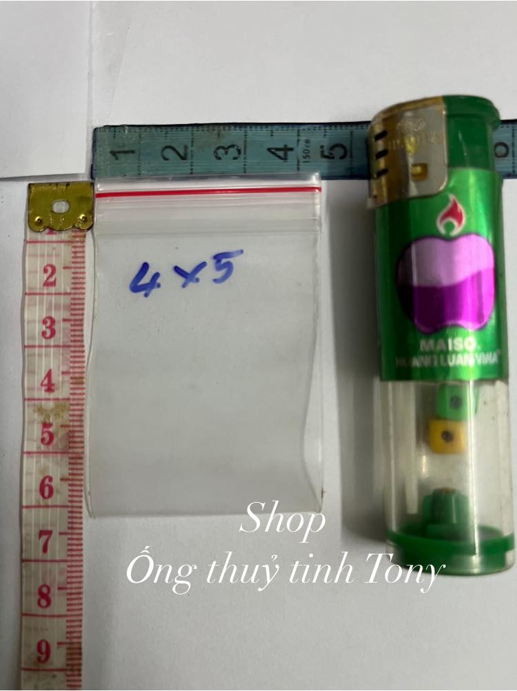 Túi zip mini dày dặn, chắc chắn, full size